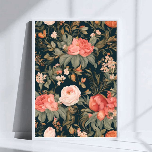 Beautiful Floral Rose Flowers Poster (Creator Uploaded)
