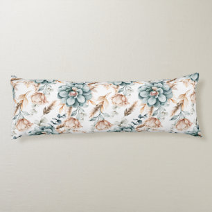 Beautiful floral seamless pattern with vintage  body cushion