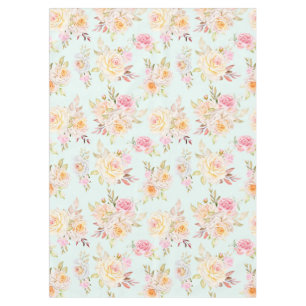 Beautiful Floral Tablecloth