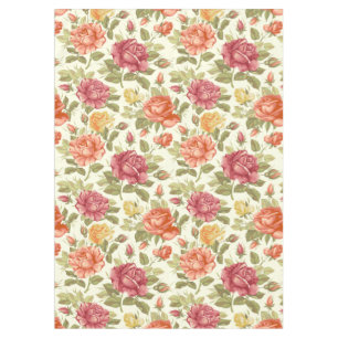 Beautiful Floral Tablecloth