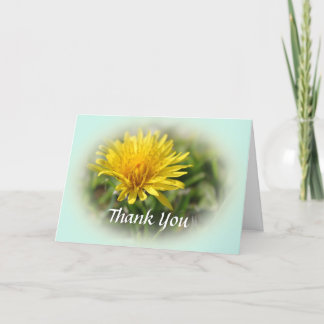 beautiful floral thank you card. card