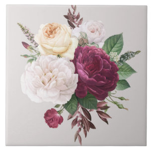 Beautiful Floral  Tile