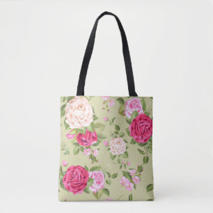 Beautiful Floral Tote Bag