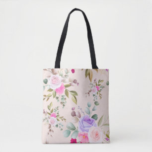 Beautiful Floral Tote Bag