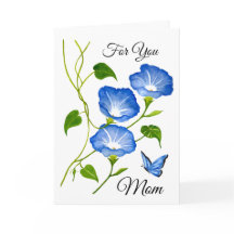 Beautiful Floral Watercolor Greeting Card