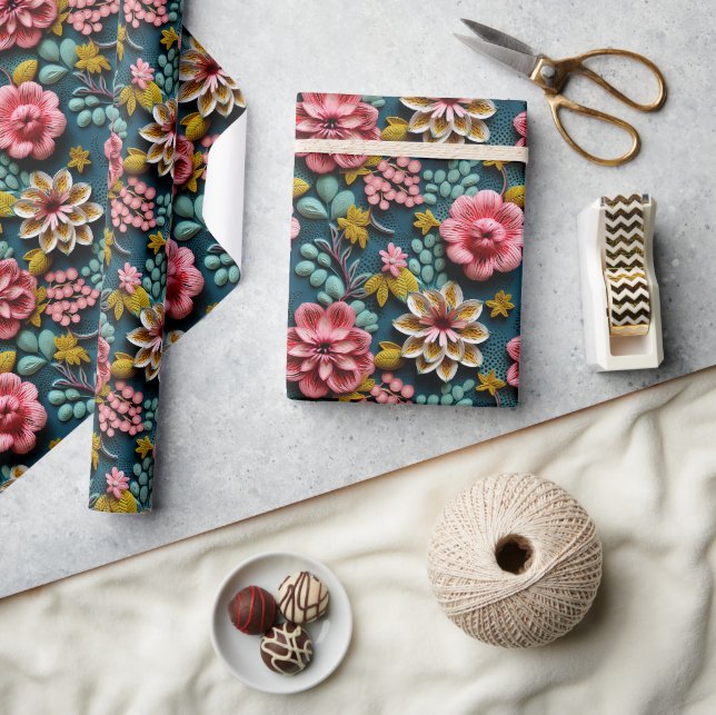 Beautiful Florals  Wrapping Paper (Crafts)