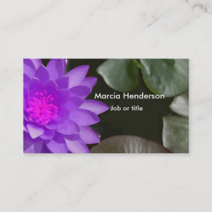 Beautiful Flower Business Cards