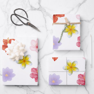 Beautiful Flower Gift Wrap