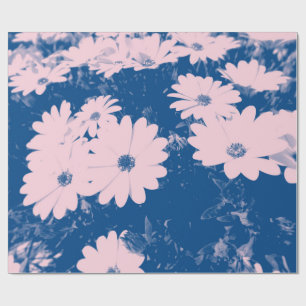 Beautiful flower image on wrapping paper