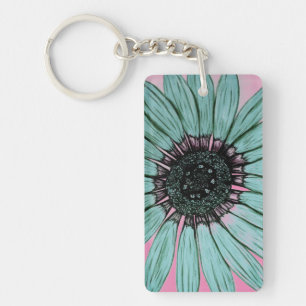 Beautiful Flower Key Ring