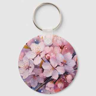 Beautiful Flower Keyring