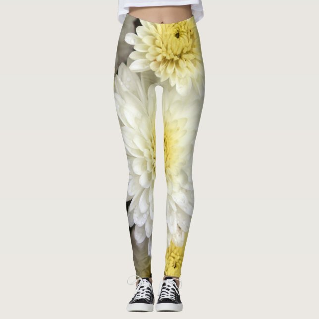 Beautiful Flower Leggings (Front)