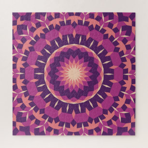 Beautiful Flower pattern Jigsaw Puzzle