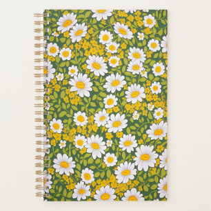 Beautiful flower pattern planner