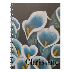 Beautiful Flower Personalised Notebook