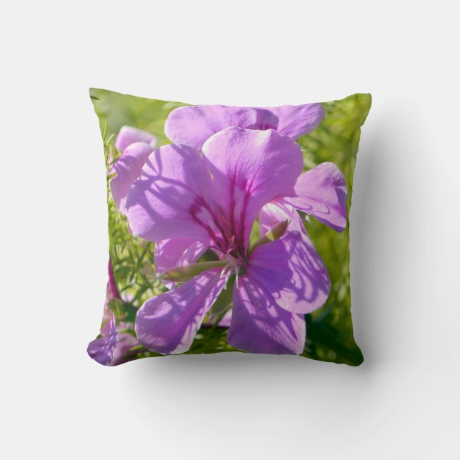 Beautiful Flower Photograph Cushion (Front)