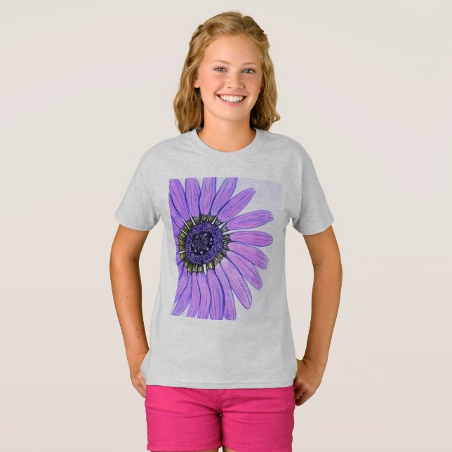 Beautiful Flower T-Shirt (Front Full)