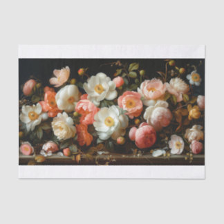 Beautiful Flowers4 Tissue Paper