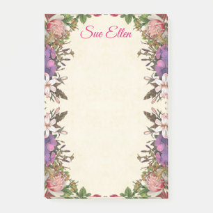 Beautiful Flowers 987 Post-It Notes