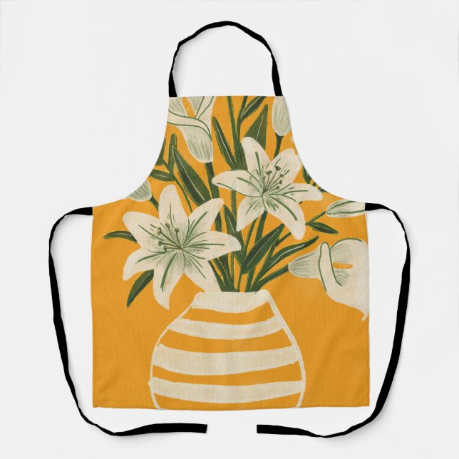 Beautiful Flowers Apron (Front)