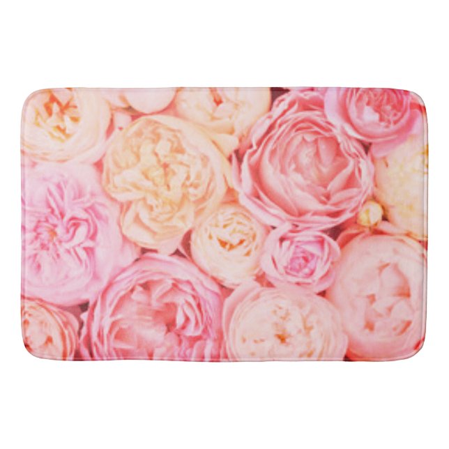 Beautiful Flowers Bath Mat (Front)