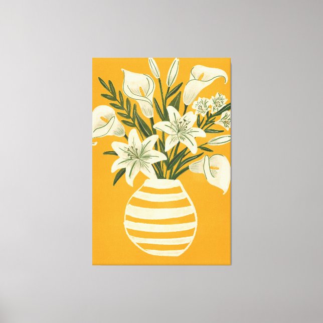 Beautiful Flowers Canvas Print (Front)