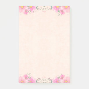 Beautiful Flowers in Pastel Colours Notes