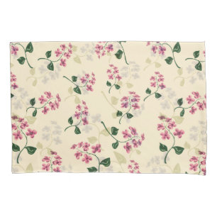 Beautiful flowers pattern forget me-not pi pillowcase