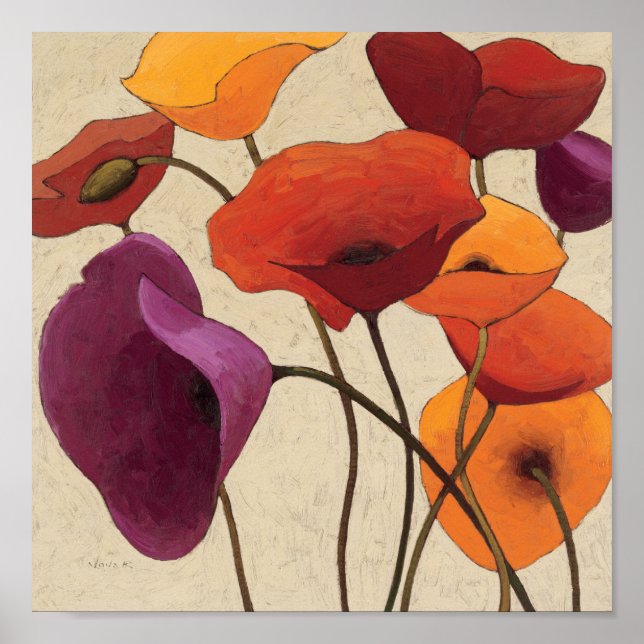 Beautiful Flowers Poster (Front)