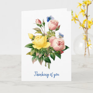 BEAUTIFUL FLOWERS SYMPATHY CARD