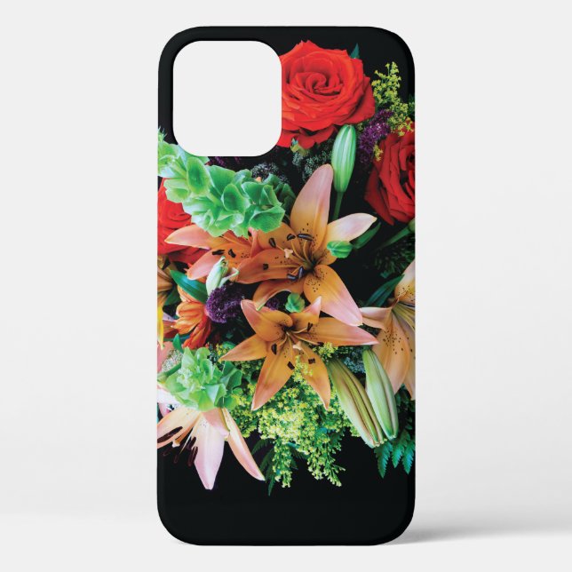 Beautiful Flowers Throw Pillow Case-Mate iPhone Case (Back)