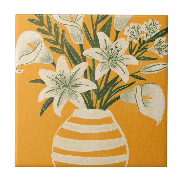 Beautiful Flowers Tile (Front)