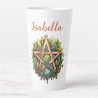 Beautiful Forest Pagan Pentagram