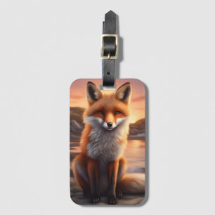 Beautiful Fox Luggage Tag