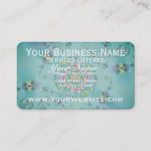 Beautiful Fractal Art Business Card