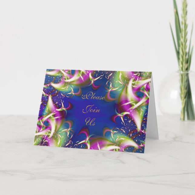 Beautiful Fractal Card (Front)