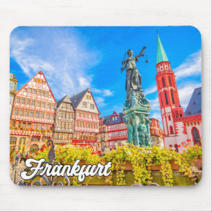 Beautiful Frankfurt, Germany Mouse Pad