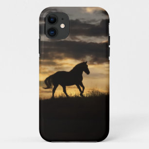 Beautiful Free Horse Sunset Silhouette Case-Mate iPhone Case