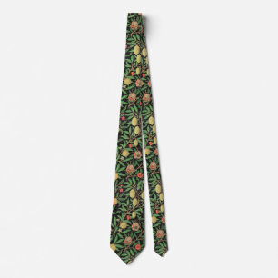 Beautiful Fruit pattern by William Morris Tie