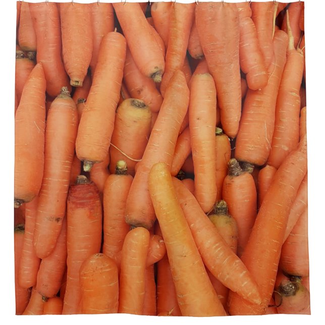 Beautiful Fruits And Vegetables Shower Curtain (Front)