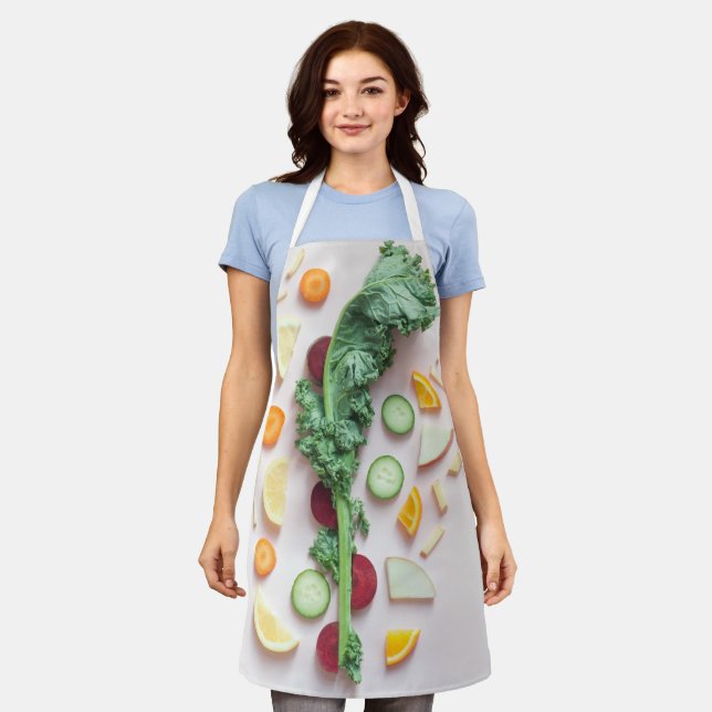 Beautiful Fruits Apron (Worn)