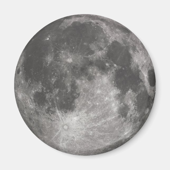 Beautiful Full Moon Magnet (Front)