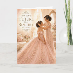 Beautiful Future Quinceañera Card
