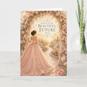 Beautiful Future Quinceañera Sweet 16 Card