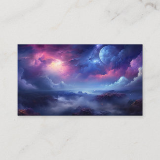 Beautiful Galaxy Outer Space Cosmic Universe Business Card