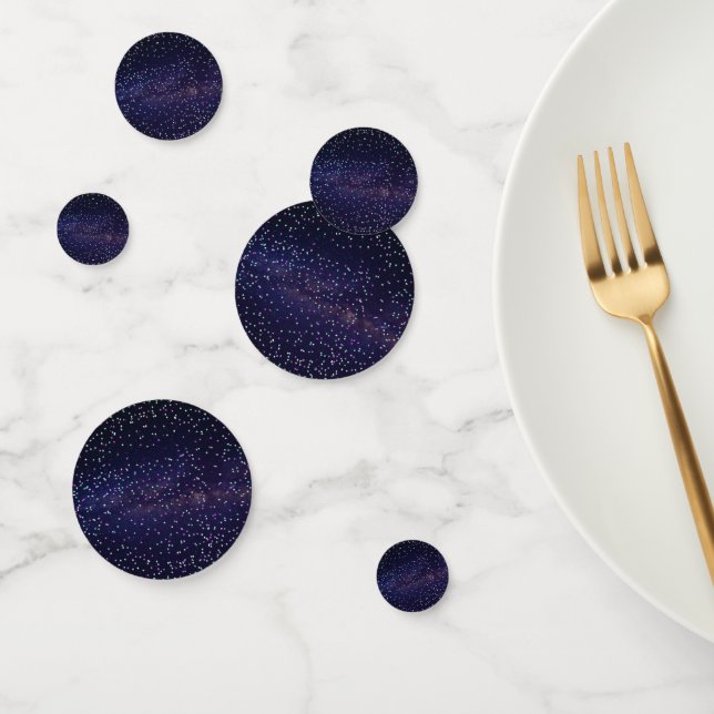 Beautiful galaxy,stars confetti (Group)