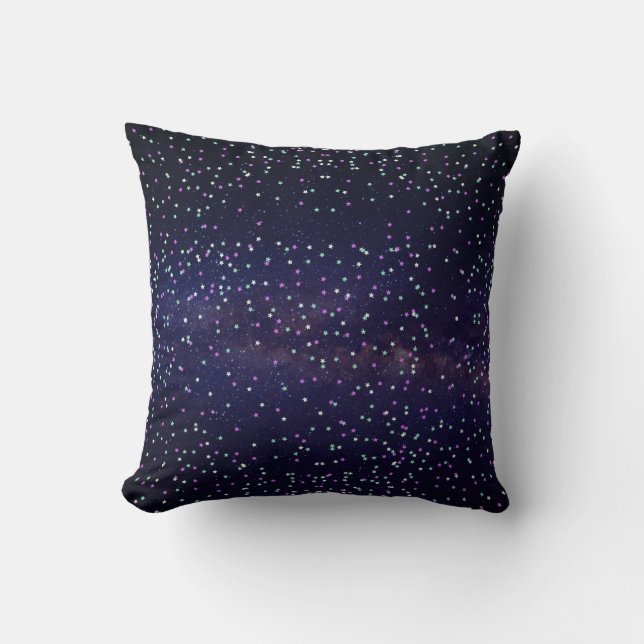 Beautiful galaxy,stars cushion (Front)