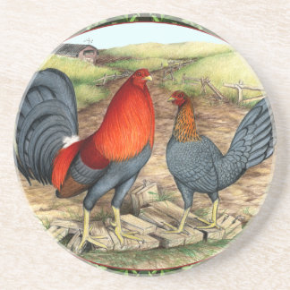 Beautiful Game Fowl Coaster