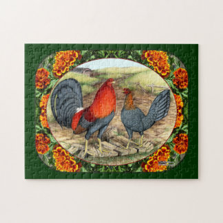 Beautiful Game Fowl Jigsaw Puzzle