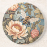Beautiful Garden Bee With Protea Flowers Coaster<br><div class="desc">Protect your surfaces in style with this Beautiful Garden Bee with Protea Flowers Coaster! Featuring an intricate design of a bee buzzing around vibrant protea flowers, this coaster adds a touch of nature-inspired elegance to your table. Perfect for adding a fresh, botanical accent to your coffee table or dining area....</div>